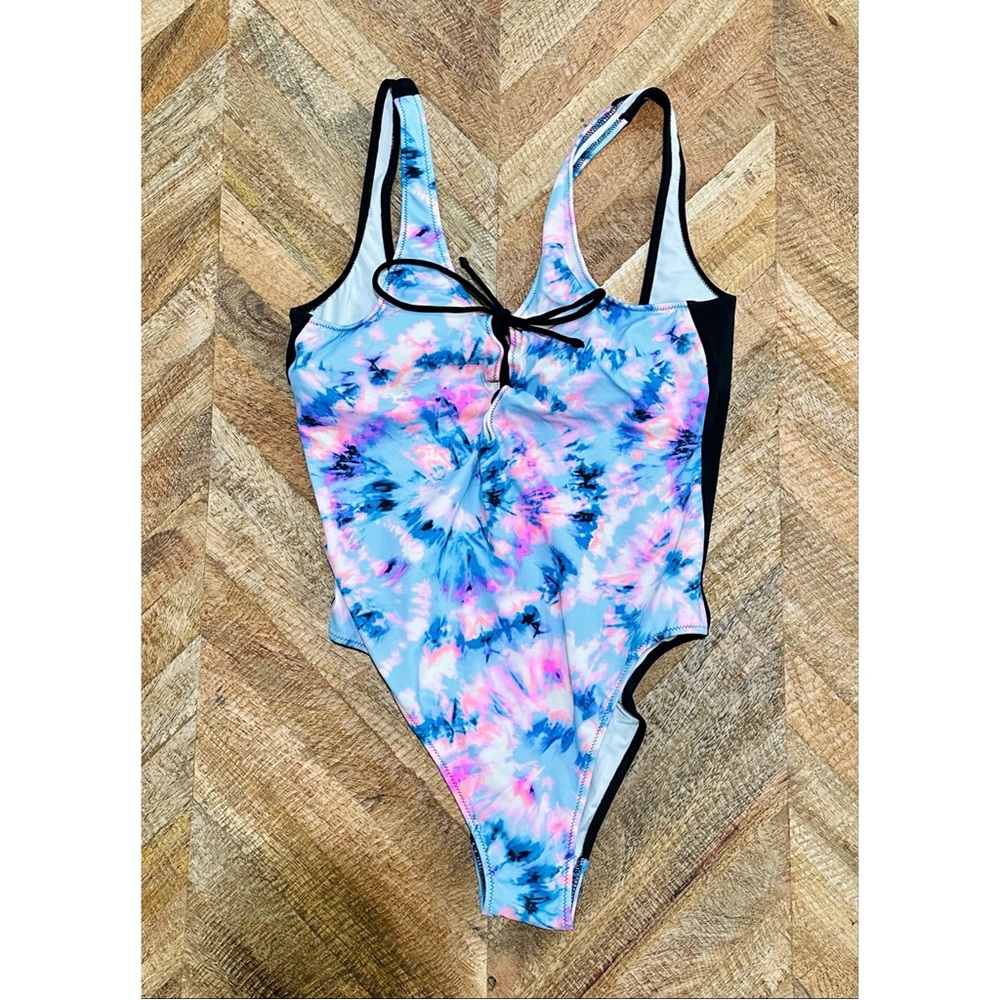 PINK by Victoria Secret: Tye Dye One Piece Swimsuit